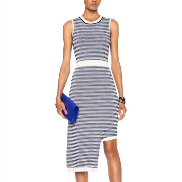 Opening Ceremony Microcable Stretch Knit Dress